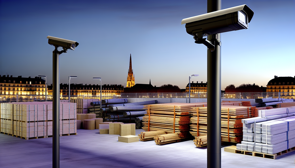 Protégez vos chantiers à Bordeaux contre le vol de matériaux avec la surveillance IP des promoteurs immobiliers.