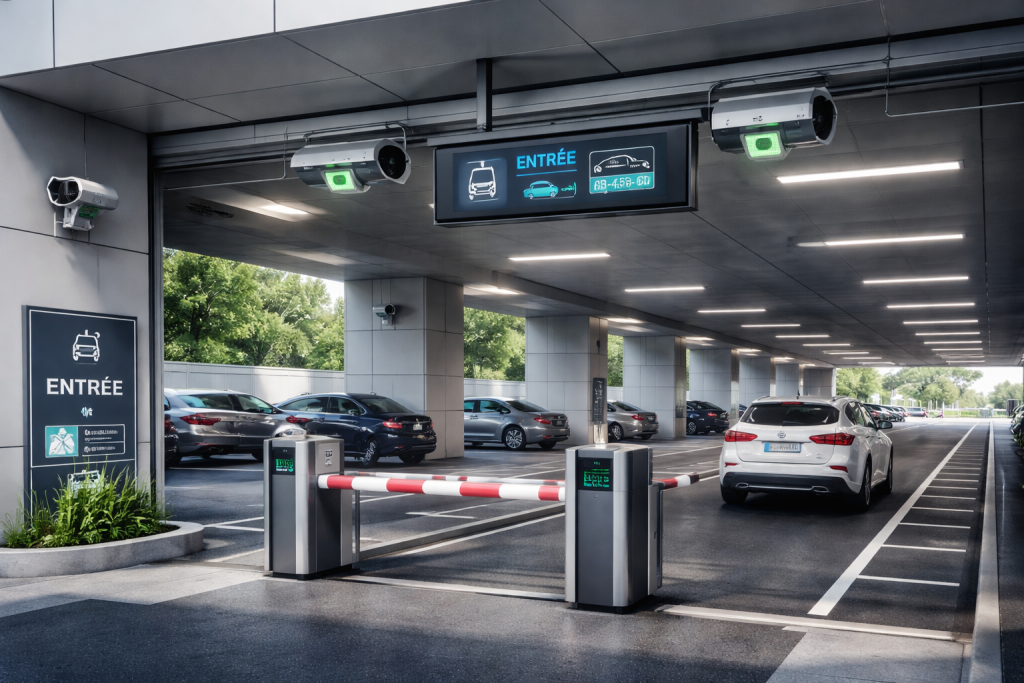 Facilitez le stationnement de vos collaborateurs à Lyon avec la LAPI tout en améliorant la sécurité.